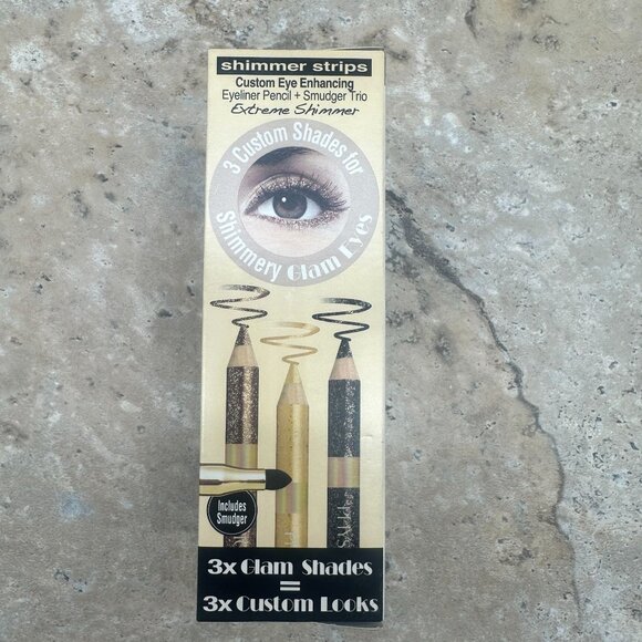 3 X Physicians Formula Shimmer Strips Eye Enhancing Eyeliner Trio, Glam Nude - Picture 5 of 8